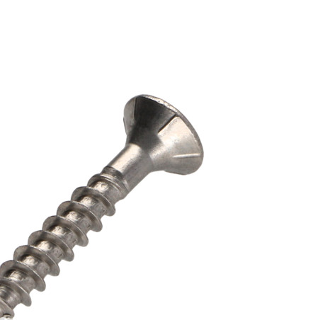 1 x Spanplattenschrauben TEKOR Edelstahl A2 Senkkopfschraube Gezahnt T10 3,5 x 25 Mit Gewinde 18 cut Bohrspitze mit Typ 17