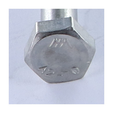1 x Schrauben mit teilgewinde Edelstahl A2 Sechskantkopf M10x140