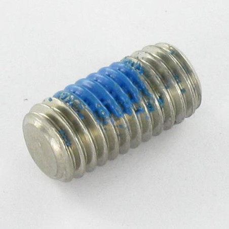 1 x Metallschrauben Edelstahl A2 Madenschraube Schraubenschlüssel 3 M6X8 Flache Spitze + Schraubensicherung