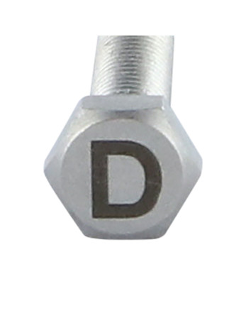 1 x Metallschrauben Sechskantkopf 8x35...