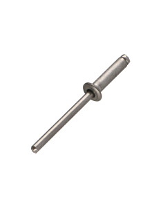 Niet Edelstahl A2 3,2 x 10 Kopf Flach 2