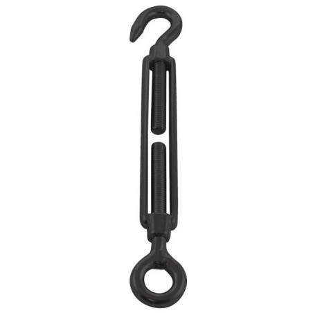 1 x Spannschraube Ringhaken M5 Auge 8 Edelstahl A4 Schwarz