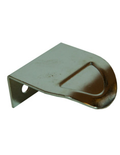 Möbelplatte 40x18 Nickelstahl