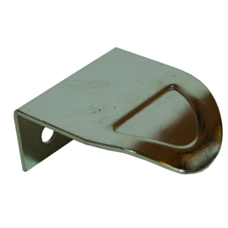 1 x Möbelplatte 40x18 Nickelstahl