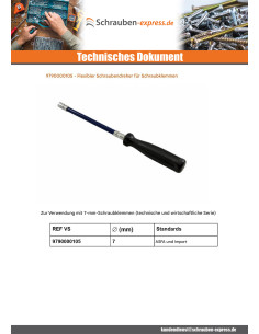 Schraubenzieher flexibel Für Schlauchschelle für Schraube... 2