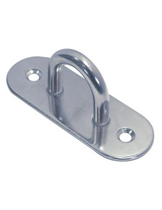 Fenderöse für Montageplatte OVAL 60x19 Edelstahl A2