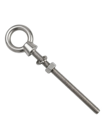 1 x Ringschraube für Auge Mit Gewinde M6X80 Mit...