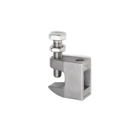 1 x Balkenklemme M12 Rohstahl