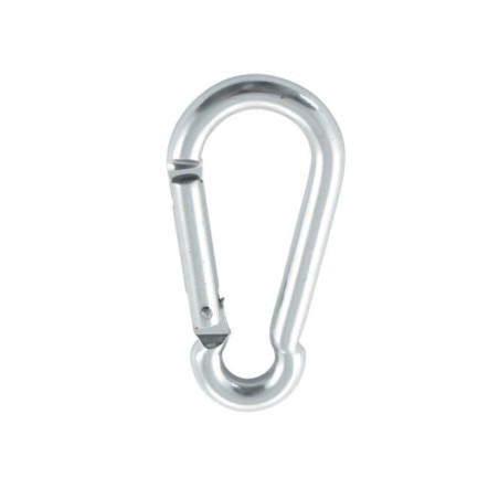 1 x Karabiner FEUERWEHRMANN 5x50 GELD Aluminium