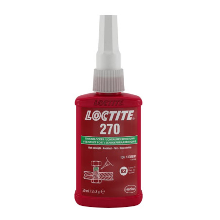 1 x Schraubensicherung hohe Festigkeit 50 ml LOCTITE 270