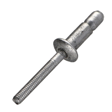 1 x Niet MEGAGRIFF Alle Aluminium 6,6 x 14,1 Flachkopf