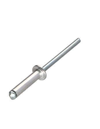 1 x Blindniete Aluminio Vástago acero 5x30...