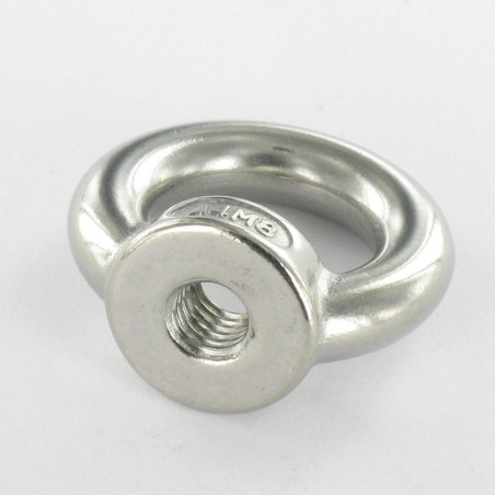1 x Muttern für Ringmutter M6 Edelstahl A2