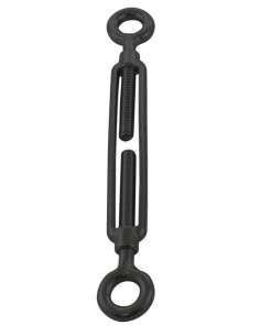 Spannschraube Ring/Ring M5 Auge 8 Edelstahl A4 Schwarz