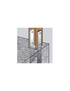 Base del poste form H 91x600x60x6 Hohe... 2