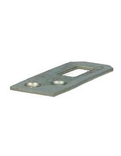 Montageplatte Tor MANTEL Verzinkt 20x60