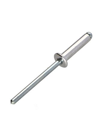 1 x Blindniete Aluminio Vástago acero 6x10...
