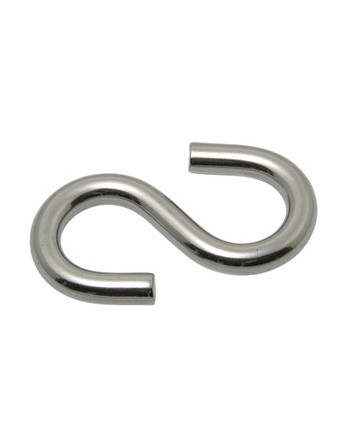 1 x S-Haken 3x25 Edelstahl A4