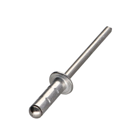 1 x Niet Aluminiumgehäuse / Edelstahlstange Flachkopf 4,8 x 15 Mehrbereich POLYGRIP