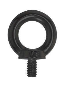Schraube Ringmutter M8X36 Edelstahl A4 Schwarz