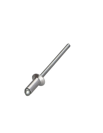 1 x Blindniete Aluminio Vástago acero 4x10 Kopf...