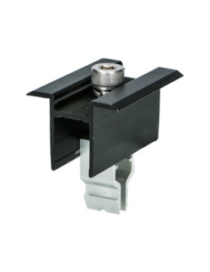 Zange Befestigung SOLAR 35x55 Aluminium Schwarz IN