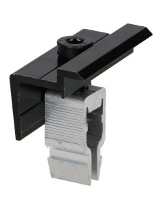 Zange Befestigung SOLAR 30x55 Aluminium Schwarz