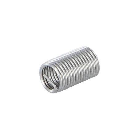 1 x Drahtgewindeeinsätze M5x10 gewinde 80 Edelstahl