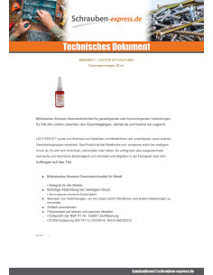 Abdichtung mittlere Festigkeit LOCTITE 577 2