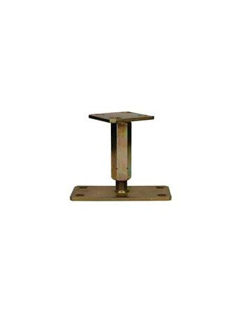 1 x Base del poste verstellbar 80x160 Dichromat