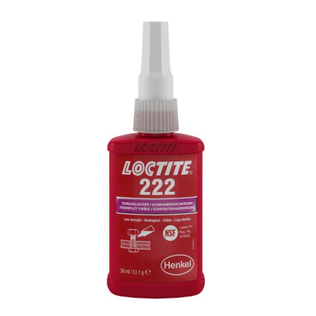 1 x Schraubensicherung geringe Festigkeit 50 ml LOCTITE 222