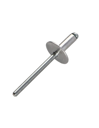 1 x Blindniete Aluminio Vástago acero 4x10 Kopf...