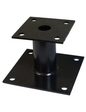 1 x Base del poste fest 140x140 Hohe...