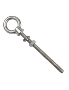 Ringschraube für Auge Mit Gewinde M8X100 Mit Muttern...