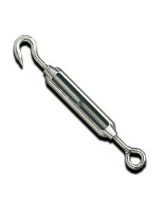 Spannschraube Haken Auge 12x125 Auge 16 Verzinkt