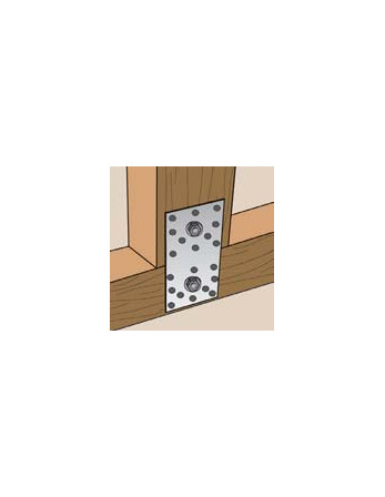 1 x Montageplatte D MONTAGE Sendzimir 35x95