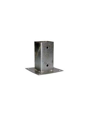 1 x Base del poste Mit Schraube 71x150 Hohe...