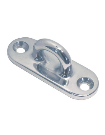 1 x Fenderöse für Montageplatte OVAL 88x32...