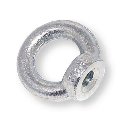 1 x Ringmutter Weiblich M6 Verzinkt