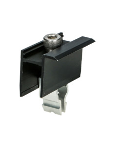 Zange Befestigung SOLAR 35x55 Aluminium Schwarz