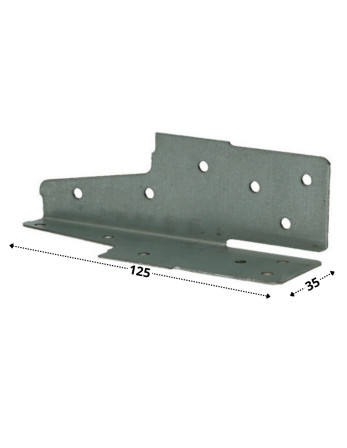 1 x Schraube BOZELENANKER 35x125 Sendzimir