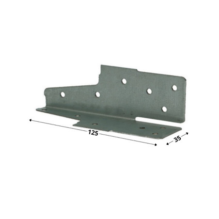 1 x Schraube BOZELENANKER 35x125 Sendzimir