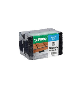 Los von 20 Balkenschutzpolster Spax 100x100x8