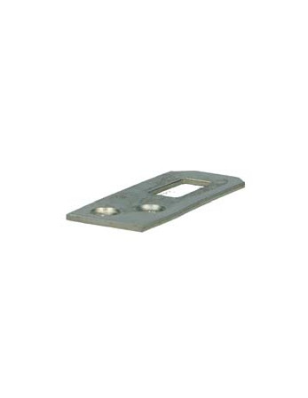 1 x Montageplatte Tor MANTEL Verzinkt 20x50