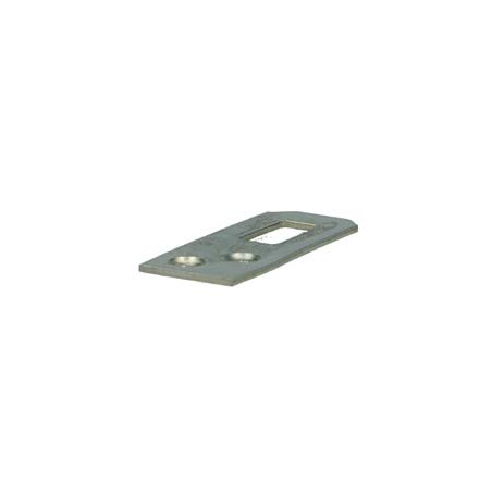 1 x Montageplatte Tor MANTEL Verzinkt 20x50