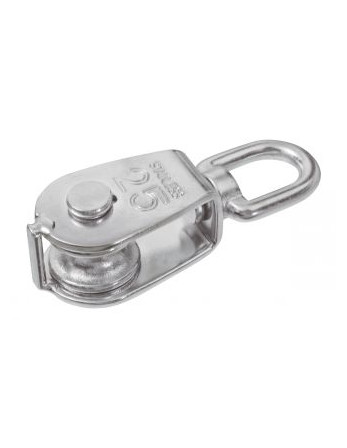 1 x ROLLE EINFACH Von 25 Edelstahl A2 Für Kabel...