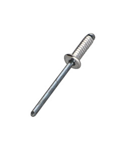Niet Nut Aluminium Stahlgewinde 4x12 Flachkopf 2