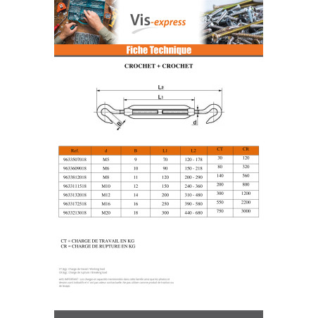 1 x Spannschraube Ring/Ring M10x150 Auge 16 Edelstahl A4