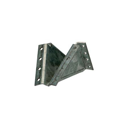 1 x Balkenschuh ohne Lasche Sendzimir 130x130x7