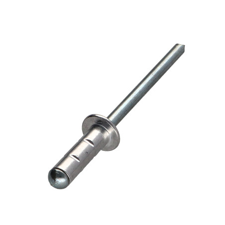 1 x Blindniete Aluminio Vástago acero 4,8 x 25 Kopf PLA Mehrbereich POLYGRIP